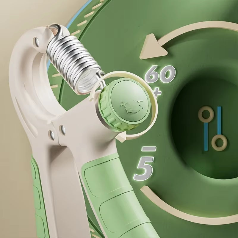 Grip Strength Trainer, Hand Squeezer Adjustable Resistance, Hand Grip Strengthener for Muscle Building and Injury Recovery