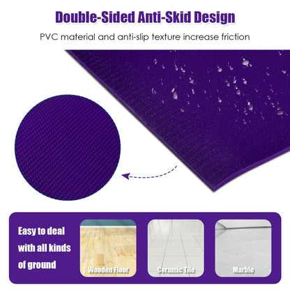 182 Cm Thick Exercise Yoga Mat with Double-Sided Non-Slip Design